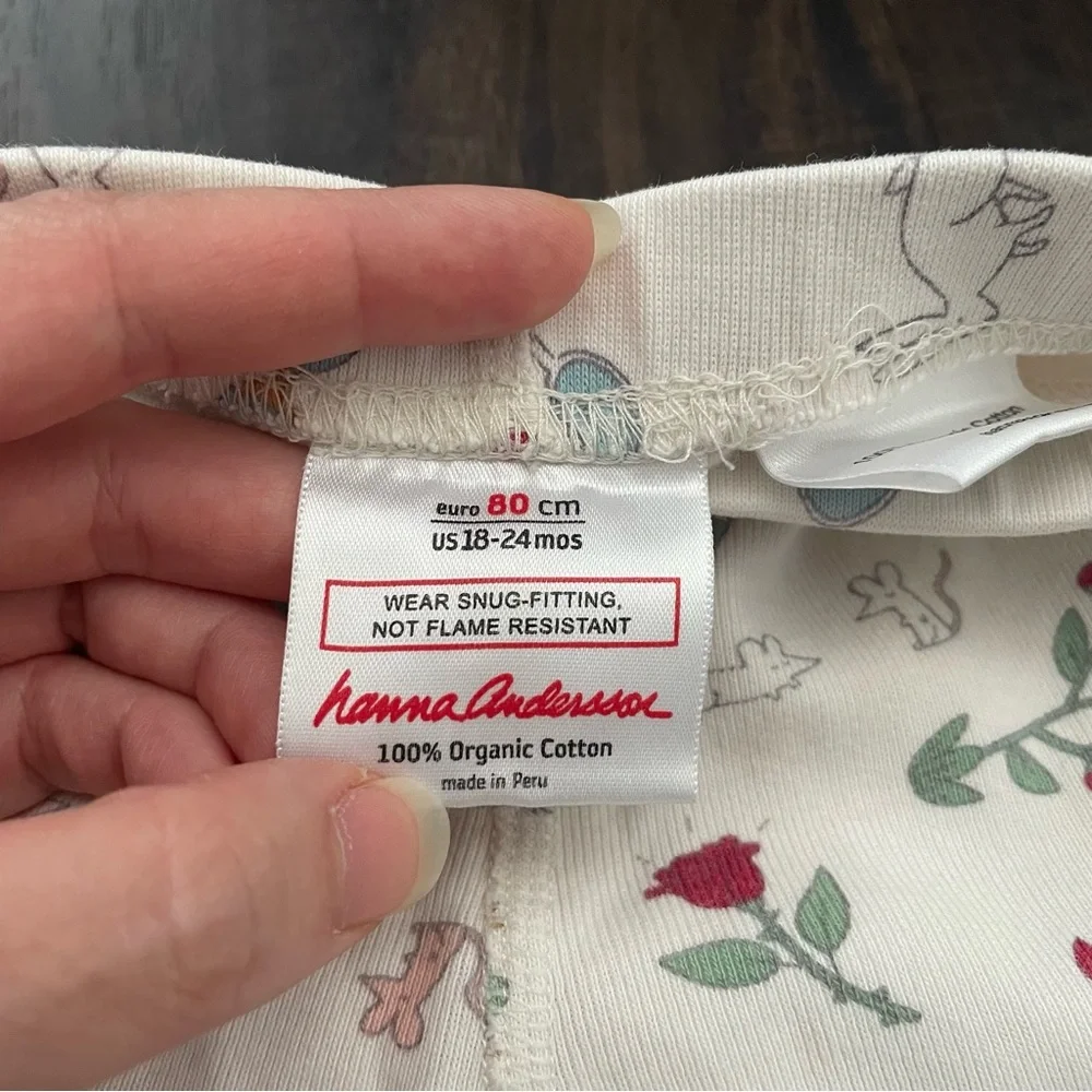 Hanna Andersson Fairytale Pajama Bottoms 18-24 Months